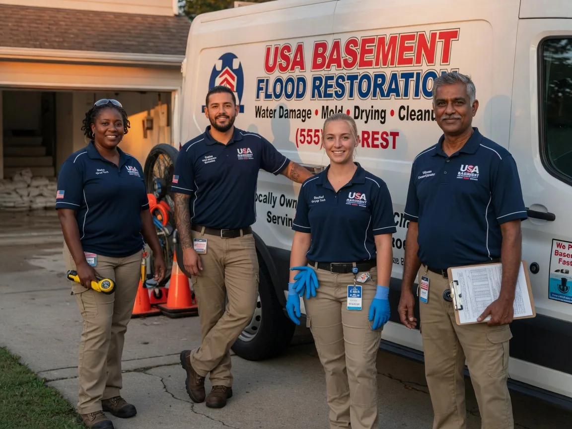 Basement Flood Cleanup company in West York, IL